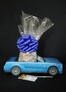 Blue Modern Car - 12 Cookies and Brownies
