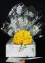 Small Box - Daisy Cellophane - Yellow Bow - 12 Cookies and Brownies