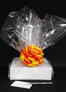 Medium Box - Clear Cellophane - Orange & Yellow Bow - 18 Cookies and Brownies