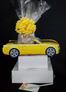 Yellow Modern Car - Large Tower - 48 Cookies and Brownies