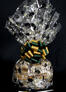 Super Cellophane - Graduation Cap Cellophane - Green & Gold Bow - 42 Cookies and Brownies