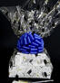Large Tower - Graduation Cap Cellophane - Blue Bow - 36 Cookies and Brownies