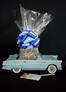 Blue Classic Car - 12 Cookies and Brownies