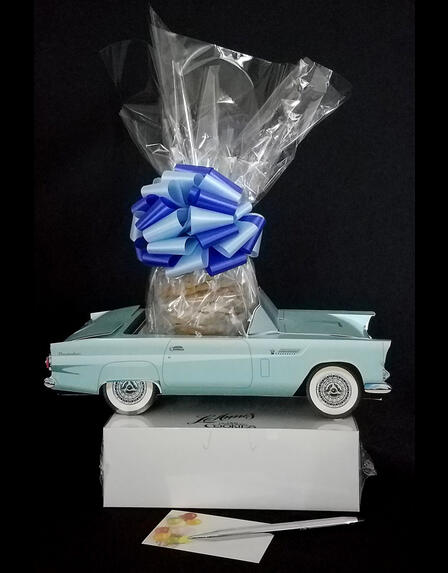 Blue Classic Car - Small Tower - 36 Cookies and Brownies