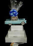Blue Classic Car - Super Tower - 84 Cookies and Brownies